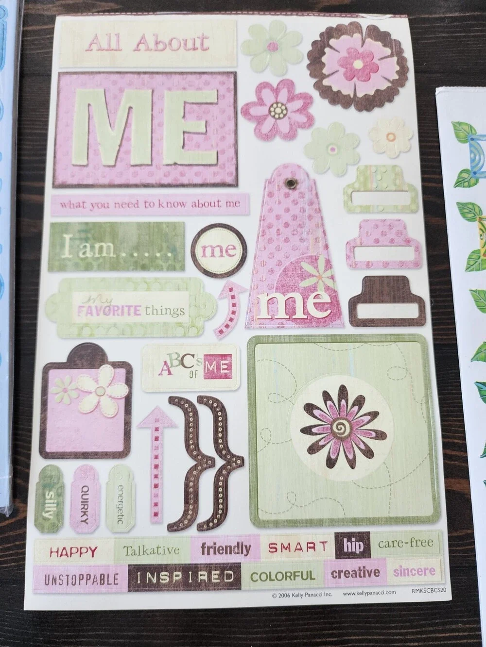 Scrapbooking Stickers Lot Jumbo Sheets Family Girls Sandylion New Retired #22